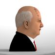 untitled.1763.jpg Mikhail Gorbachev bust ready for full color 3D printing