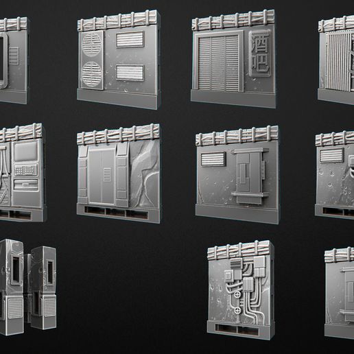 OpenLock Cyberpunk 3D model