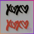 LOVE-8-f.jpg XOXO DECORATIVE LETTERS FOR COUPLES VALENTINE'S DAY #8