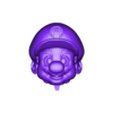 Super_Mario_Head.stl Super Mario Fanart-standing pose- game mascot -Fanart
