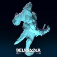 13.jpg Werewolf Berserker 3D print model
