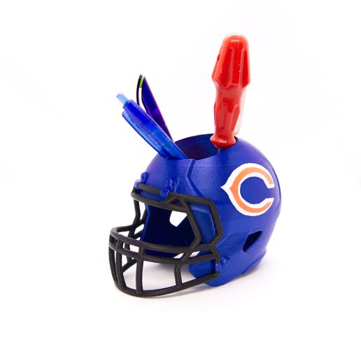 3d print nfl chicago bears made with prusa i3mk3 mmu2s cults