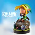 VISUELS 01.jpg KID LINK - FIGHT POSE - FANART - ZELDA