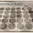 01.jpg 40mm Industrial Bases (x31) - For Dungeons & Dragons, Pathfinder and more.