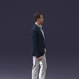 0004.jpg 000368 Standing Man in Blue Jacket Realistic 3D Scan