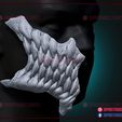 Bleach_Grimmjow_mask_3d_print_model_02.jpg Bleach Grimmjow Mask - Skull Mask - Ichigo Hollow Mask