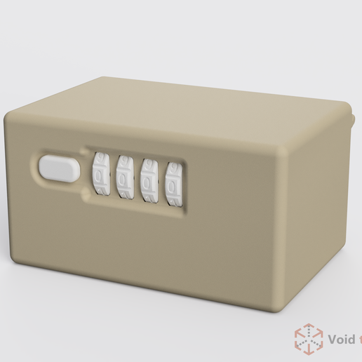 Customizable Combination Lock Box | Basic Style | Size S