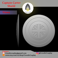 Render3.png Captain Carter Shield/ What if Shield 3d digital download