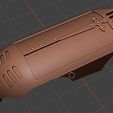 Loyalist-Thighpad.jpg Chaotic leg conversion kit for giant heraldic robot from a dark future (Updated 15/02/2026)