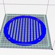 grille ronde 170.JPG ventilation grilles 3 models (round, rectangular and square)
