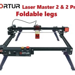 OLM2-Pro-Foldable-high.jpg Foldable legs for OLM2 & Pro - Ortur Laser Master 2 & 2 Pro