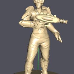 Screenshot_37.jpg Descargar archivo STL alien_F_warrior • Diseño para impresión en 3D, hellas3Dcreations