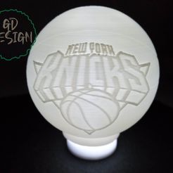 IMG_20230506_105036734.jpg Файл STL New York Knicks BASKETBALL TEALIGHT (сфера)・3D-печатный дизайн для загрузки