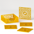 ARABESQUE-COASTERS.png Arabesque Coasters