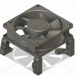8bbfd3b1-260e-4c30-9270-0512e0437767.PNG Fichier STL gratuit Support de ventilateur 80mm pour Raspberry PI 4・Design pour imprimante 3D à télécharger