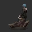 wip9.jpg Rem 3d Druck Statue Diorama - Re Zero Figur