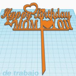 HappyBirthdayIloveMOM.jpg Topper Happy Birthday Mom I love you