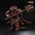 MAKERS Sergeant – Space Knights - Pistols and Melee Weapons.