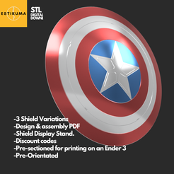 Copy-of-Unnamed-Design-12.png Captain America Shield - STL - 3D Files