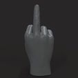 untitled.37.jpg middle finger 3D printable model