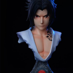Capture-d’écran-2023-03-06-à-09.46.55.png Fichier STL Buste sasuke uchiha・Design imprimable en 3D à télécharger