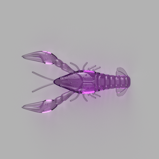 🐠 Crawfish 3.5 Inch・ STL File for 3D printing・Cults