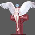 2.jpg REI AYANAMI ANGEL EVANGELION SEXY GIRL STATUE CUTE PRETTY ANIME CHARACTER 3D PRINT