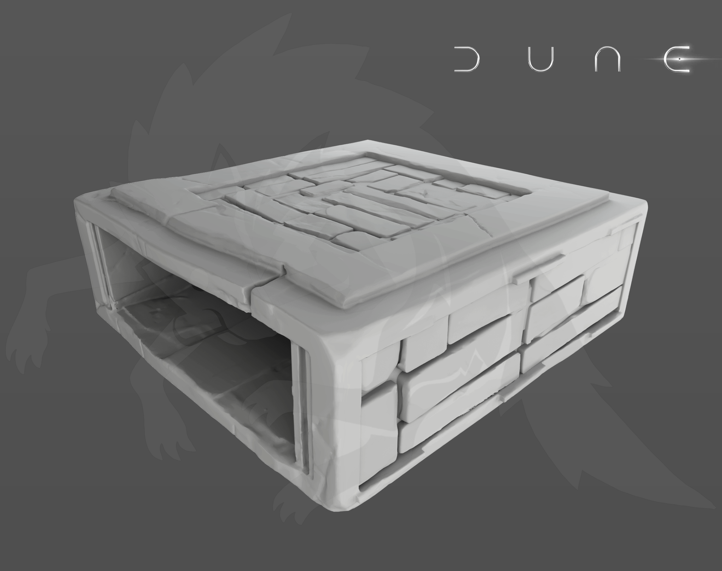 OBJ-Datei Dune Film 2021 Box of Pain 3D Modell für Cosplay ...