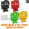 Geprc-Mark-4-GH11-Mini-Mount-30-Degree-2.jpg GEPRC Mark4 Gopro Hero 11 Mini Mount 30 Degree
