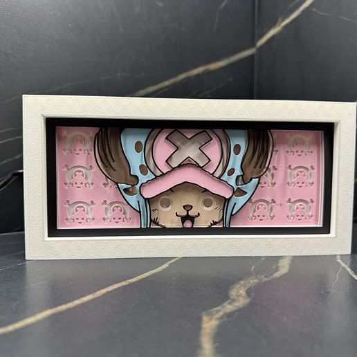 🎨 Tony Tony Chopper - One Piece Lightbox・ 3MF File for 3D printing・Cults