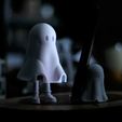 DSCF2558.jpg 3D file Dumbie Ghost With Leg・3D printer model to download