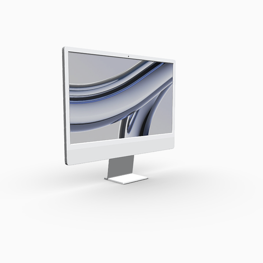 🍎 Apple 24-Inch iMac - Computer・ STL File for 3D printing