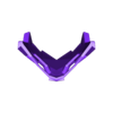 MASK UNDER.stl Casco aéreo Gundam