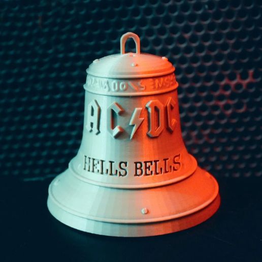 🔔 AC/DC Bell - No Supports (PLA Kit)・ STL File for 3D printing・Cults