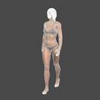 12.jpg Beautiful Woman -Rigged and animated for Unity
