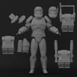 RC1.png Clone Republic Commando - One12 - STL files 3D print model