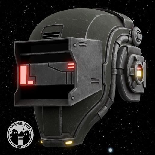 Echo's Droid Disguise Cosplay Helmet