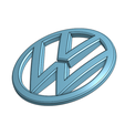 VWLogoSide.png Volkwagen Logo Geometric