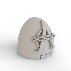 Mk6-Shoulder-Pad-Alpha-Legion-1.png STL-Datei Schulterpolster für MKVI/Mk6 Power Armour (Alpha Legion)・3D-druckbares Modell zum herunterladen
