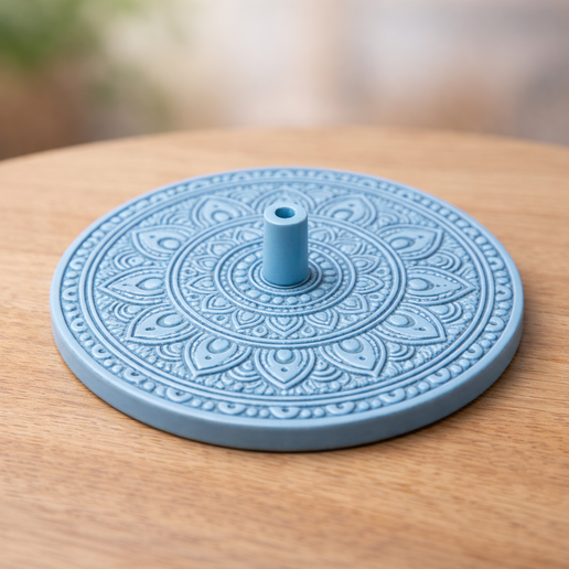 🌸✨ Mandala Incense Holder STL ✨🌸