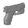 Glock26-TLR6_04.jpg GLOCK 26 9MM PISTOL avec Streamlight TLR-6 REAL SIZE SCAN