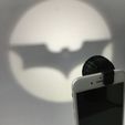 IMG_0072.JPG Free STL file Clip-On Pocket Bat-Signal!・3D print object to download