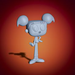 deee-deee.jpg STL file Dee Dee Dexter Laboratory・3D printer model to download