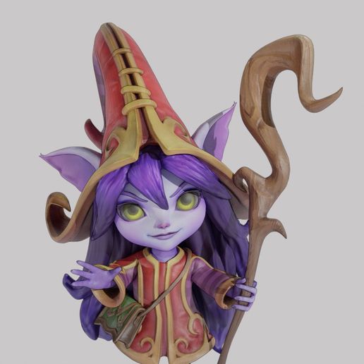 👾 Lulu - League of Legends・ 3D File for ・Cults