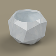 snub cube.png Archimedian solid pots
