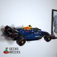 2.jpg Wall Mount for 42206 Red Bull F1 Formula 1 RB20 Technic Gecko Bricks