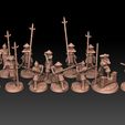 ash-yari-reg-2.jpg Ashigaru Yari Regiment Royalty Free Version