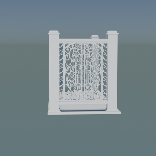 3D-model-Railing-Balcony-v2.png Modèle 3D Garde-corps - Balcon