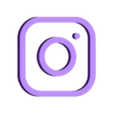 Instagram logo.stl Instagram desktop logo