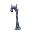 Cyber-Stree-Light-B-Mystic-Pigeon-Gaming-3-w.jpg Уличные фонари в стиле гримдарк и киберпанк в стиле Sci Fi